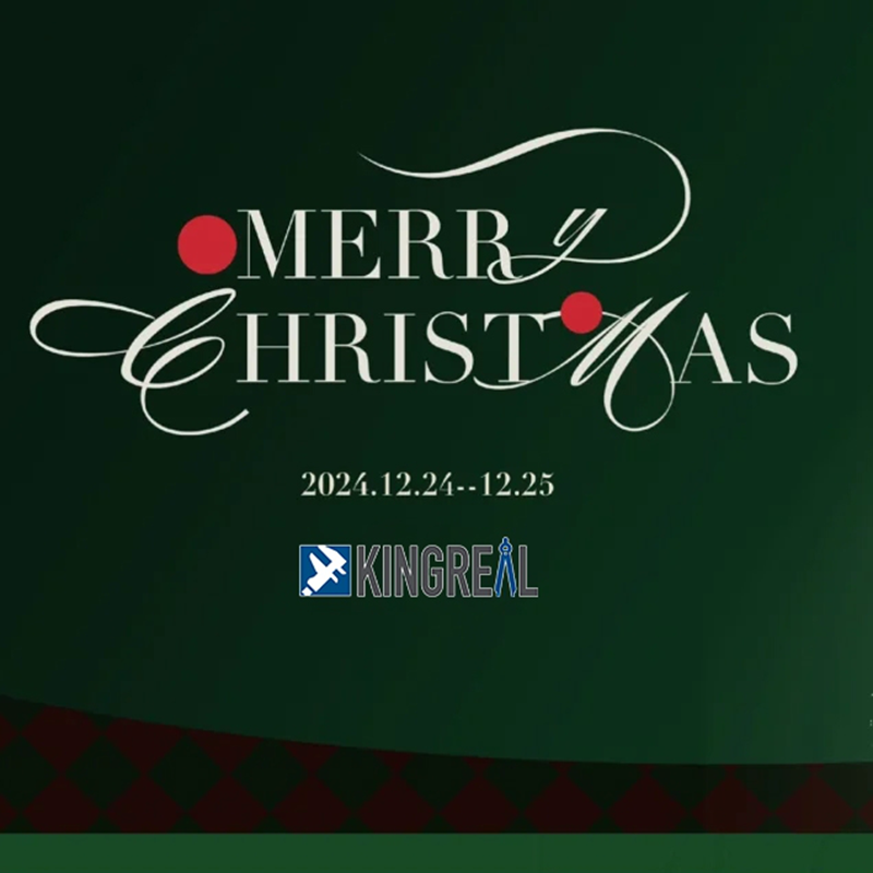 Weihnachtsgrüße von KINGREAL STEEL SLITTER
