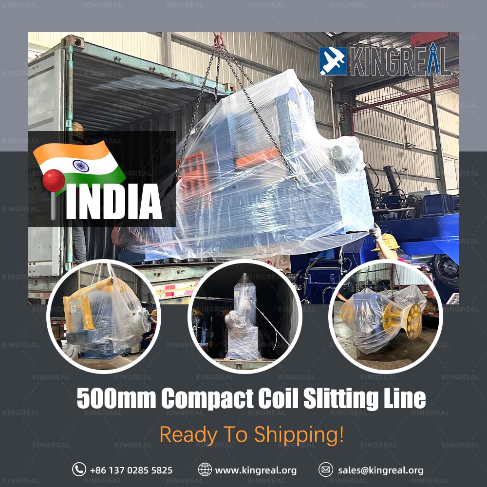 Vollautomatische Metallschneidemaschine nach Indien