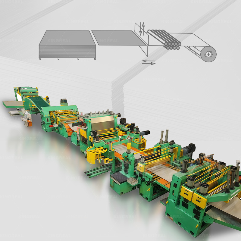 Coil-to-Blech-Zuschnittmaschine