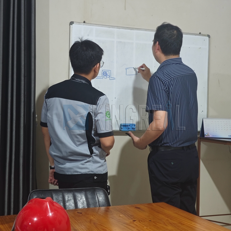 steel cut to length line