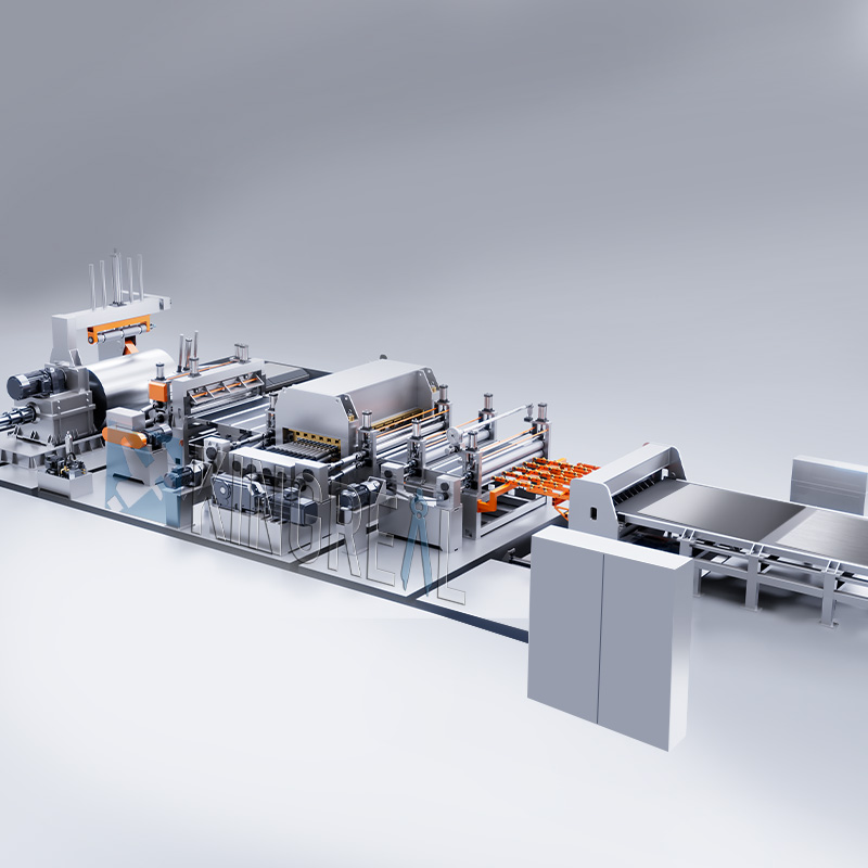 coil to sheet cut to length machine 