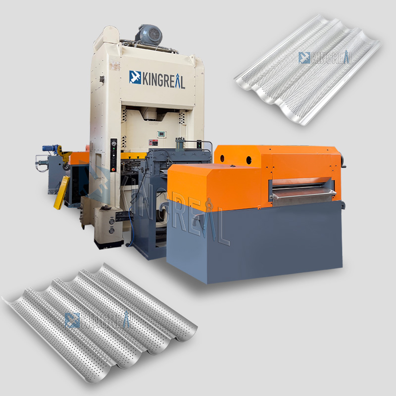 Perforierte Stanzmaschine für Baguettebleche aus Metall